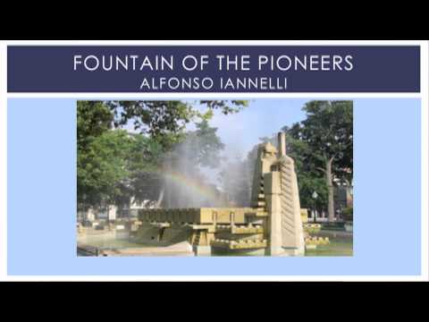 Fountain of the Pioneers in Bronson Park