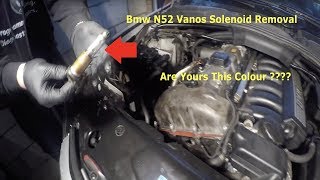 BMW N52 Vanos Solenoids Removal & Renewal