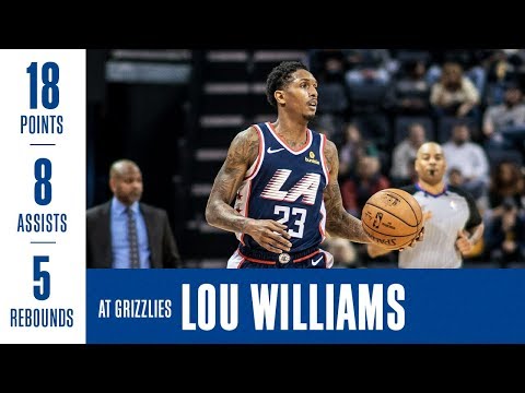 Lou Williams Highlights at Grizzlies | 2/22