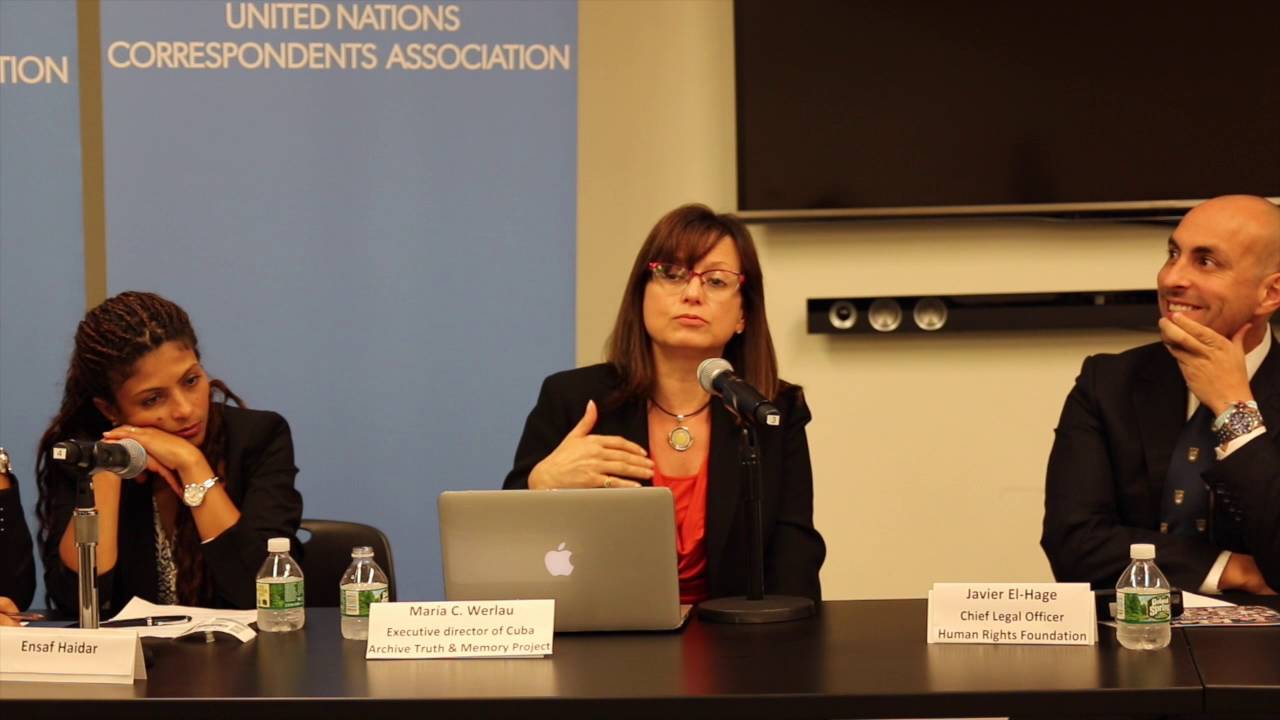 UN press conference to oppose UNHRC