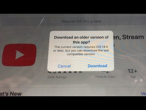 Download an older version of this app