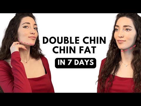 8 min DOUBLE CHIN REMOVAL CHALLENGE - Get Sharp Jawline, Face Lift, V-face, Glow-up
