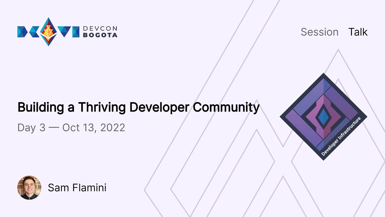 Building a Thriving Developer Community preview