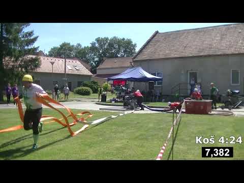 SDH Hodějice muži 16:79 VCOV Hlubočany 29.6.2019