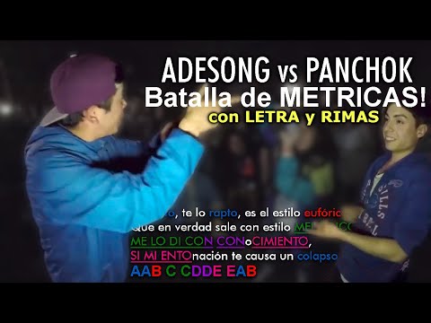 Adesong vs Panchok Subtitulado con Letra y Rimas   Struktur