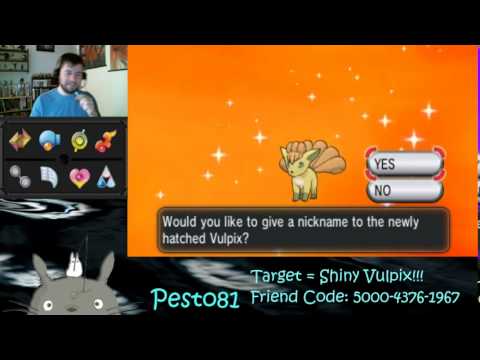 Shiny Vulpix on 595th MM Egg