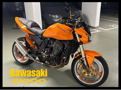 Kawasaki z1000 Mein erstes Mal auf dem Monster