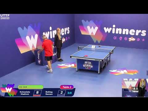 WINners CUP table 2  15.10  Kolomiets Vladimir -Boklag Roman 12:45
