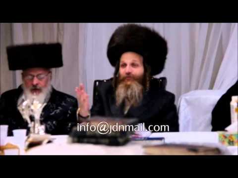 Ungvar Rebbe Sukkos 5774