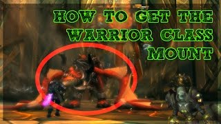 How to get the Warrior Class Mount - Battlelord