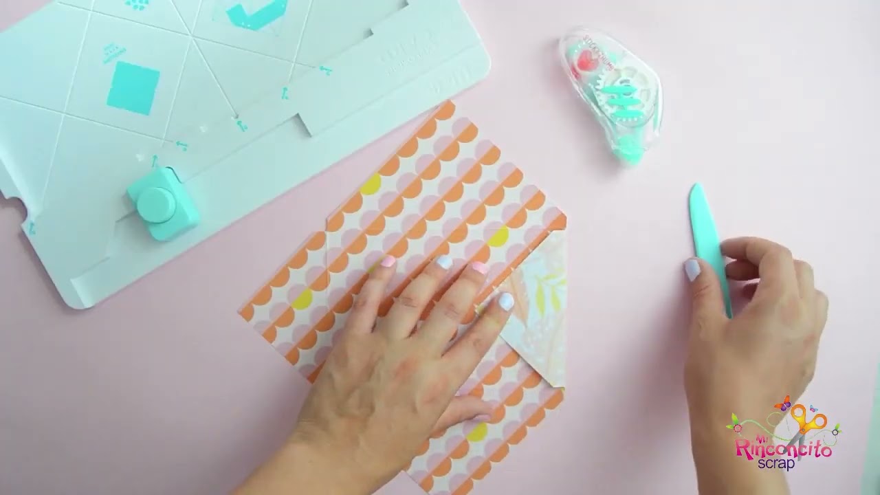 Crea tarjetas explosivas con la Explosion Card Punch Board- Mi Rinconcito Scrap