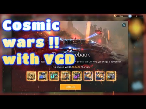 Infinite galaxy : BSO vs VGD  in Cosmic war