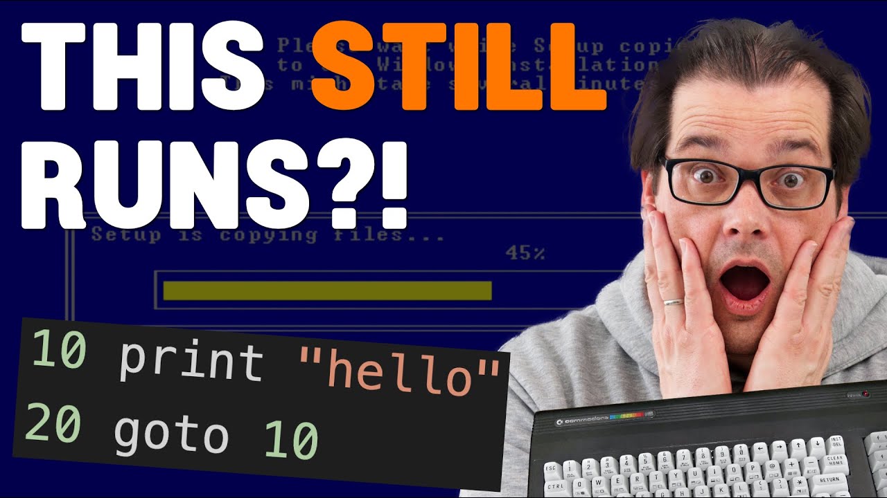 GW BASIC Games I Wrote When I Was a Kid 🎮 Running 30 Year Old Code