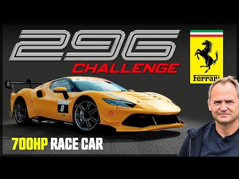 Ferrari 296 Challenge at Fiorano Test Track! | Ben Collins ex Stig