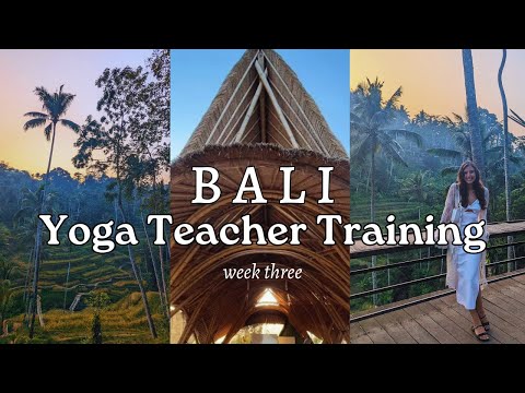 HOUSE OF OM BALI Yoga Teacher Training Vlog 🌺 Week 3/3