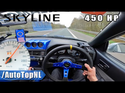 Paul Walker Skyline R34 on AUTOBAHN [NO SPEED LIMIT] by AutoTopNL