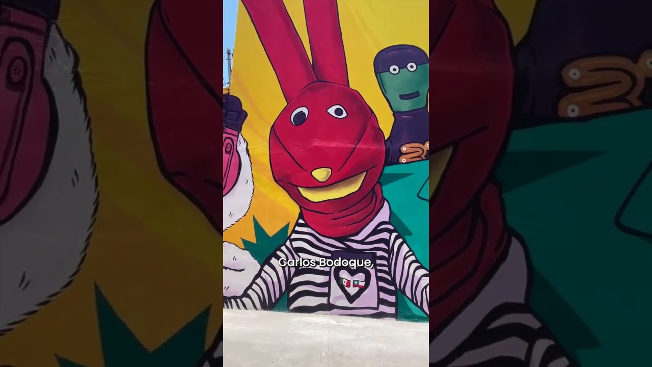 As&iacute; es el Mural de 31 Minutos en el Centro de Culiac&aacute;n