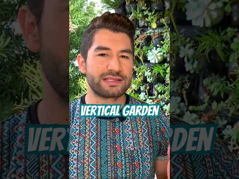 The most affordable vertical garden - IKEA hack #homedecor #home #garden #verticalgarden