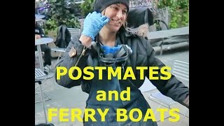 POSTMATES RUNS FROM MANHATTAN TO QUEENS PLUS COOL STREET ART!
