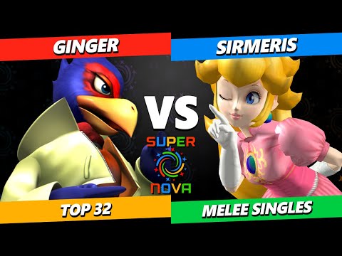 Supernova 2025 - Ginger (Falco) Vs. Sirmeris (Peach) Smash Melee Tournament