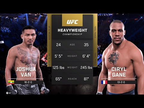Joshua Van vs Cyril Gane UFC 5