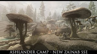 Skyrim SE Mods: Ashlander Camp New Zainab SSE