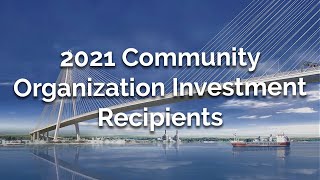 2021 Community Organization Investment Recipients