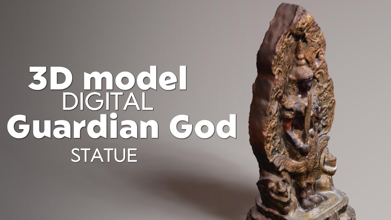 Guardian God 3D Model