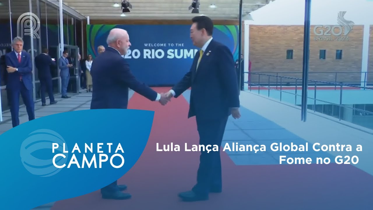 Lula Lança Aliança Global Contra a Fome no G20  | Discursos e Propostas