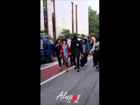 121019 블락비 on the way to Music Bank