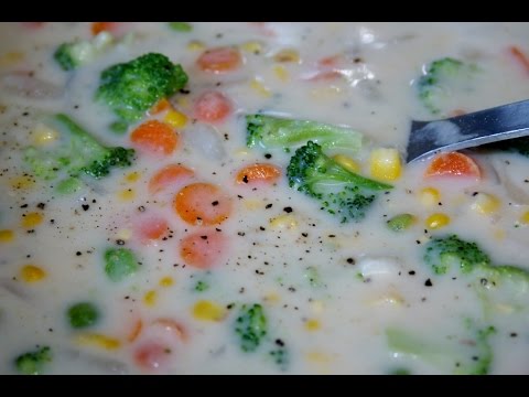 CREAM OF VEGETABLE SOUP RECIPE ENGLISH VEGETARIAN