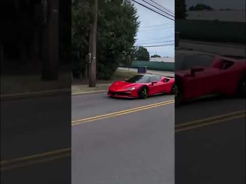 FERRARI SF90 CRAZY SOUND 🔥 #shorts #ferrari #sf90