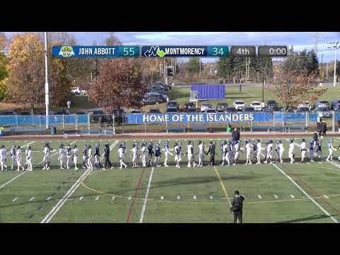 RSEQ Football D2 🏈 Montmorency @ John Abbott [11/02/2024]