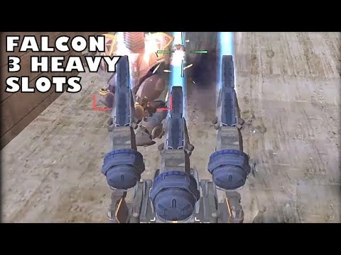 NEW ROBOT FALCON (3 HEAVY SLOTS)😯😮