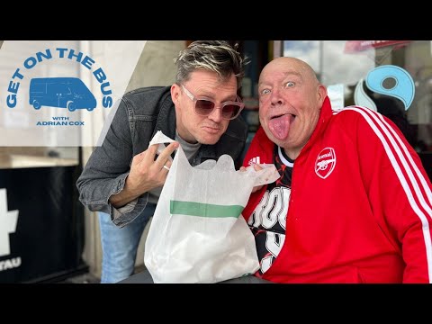 PIE EATING with BUSTER BLOODVESSEL | KILLER JET LAG | Get on the Bus 🚌  (New Zealand)