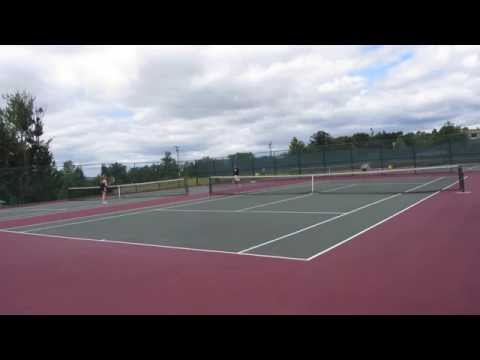 Lisa Weissburg (Tennis Recruit) vs. Taylor Gurda (Sacred Heart)