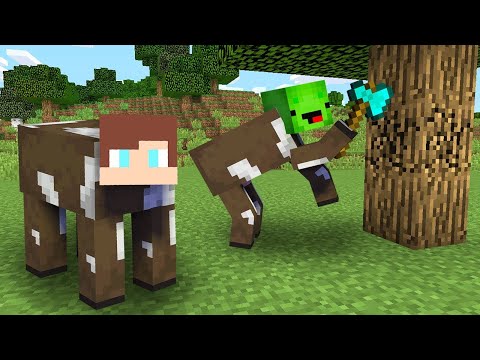 Maizen - Escape Or Get Eaten As Cows in Minecraft