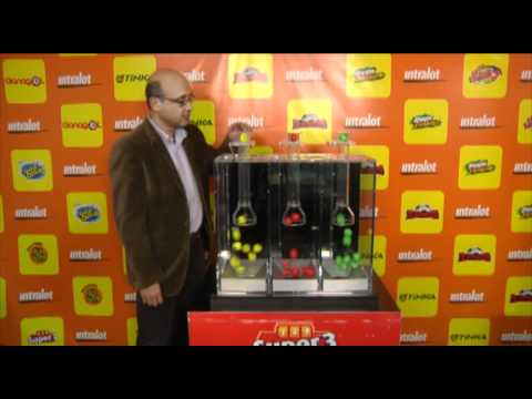 Sorteo Super 3 -  Sábado 30 de Julio del 2011