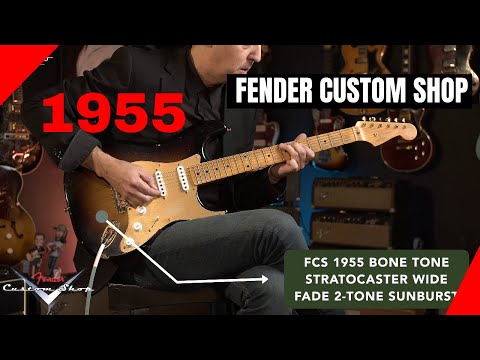 Fender Fender 55 Strat Bone Tone WF2CS Relic 2023 - Sunburst image 10
