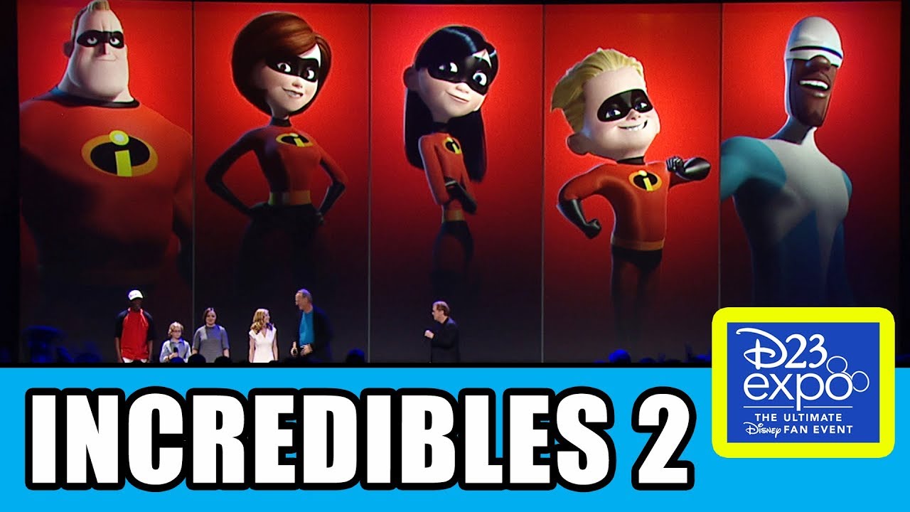 INCREDIBLES 2 Cast Presentation At Disney D23 Expo