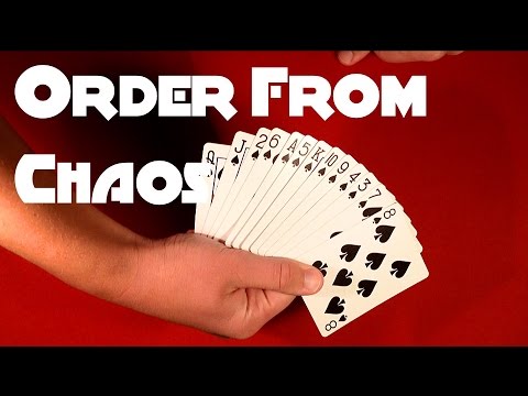 Great Card Trick - Order From Chaos!