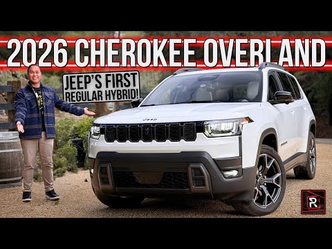 2026 Jeep Cherokee Overland First Drive | Turbo Hybrid Powered SUV Takes On RAV4 & CR-V!