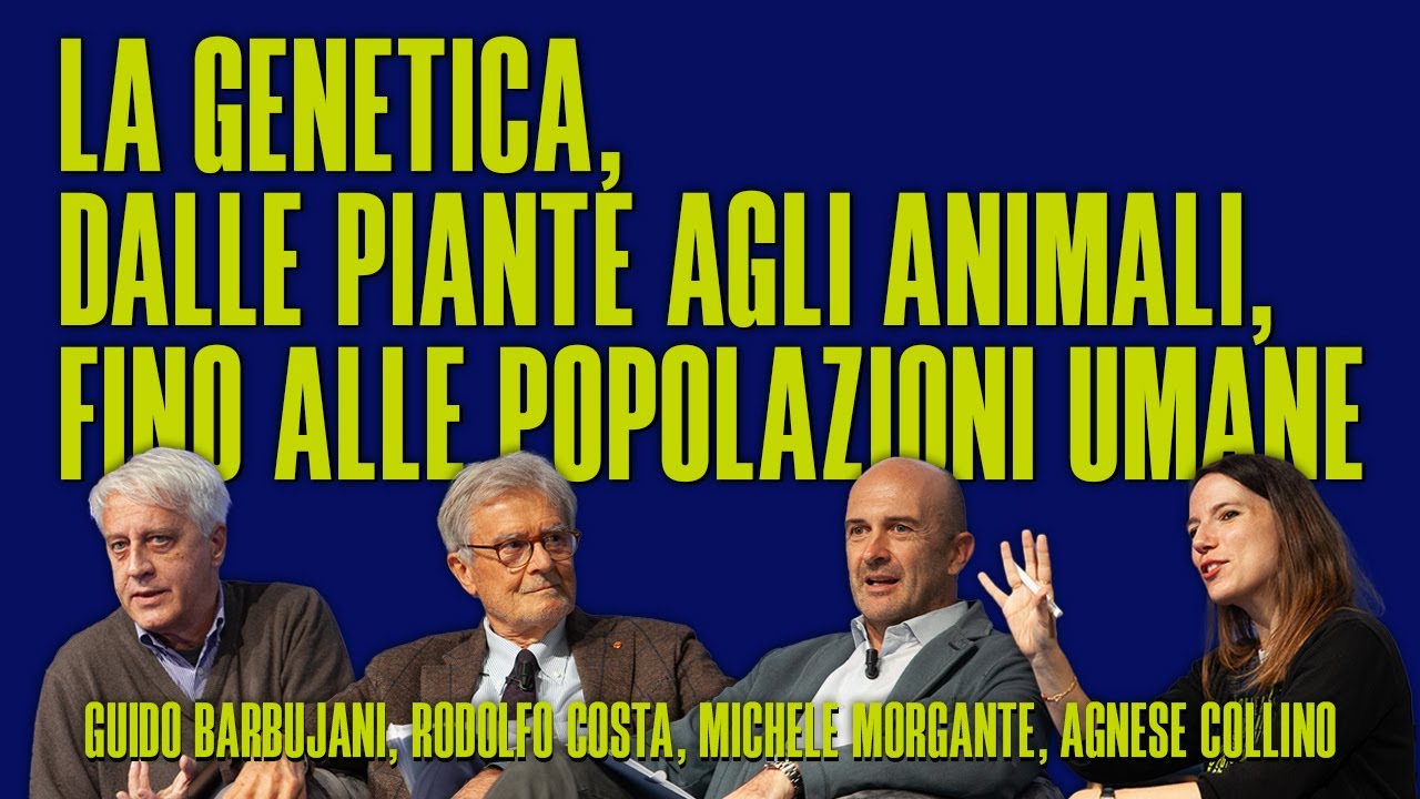 La genetica, dalle piante agli animali, fino alle popolazioni umane
