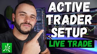 Scalping Options with ThinkorSwim Active Trader | LIVE TRADE!
