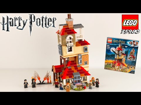 Vidéo LEGO Harry Potter 75980 : L'attaque du Terrier des Weasley