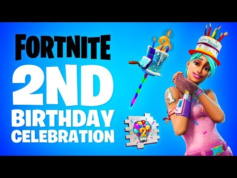 Fortnite 2nd BIRTHDAY EVENT! (New Fortnite Birthday Rewards)