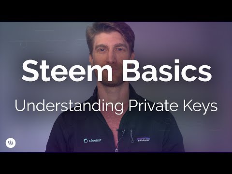 Understanding Private Keys: Posting Key & Master Password