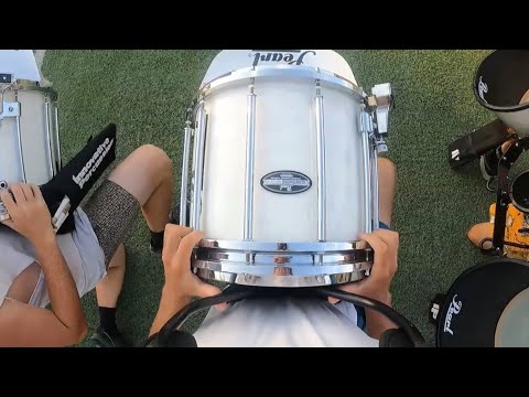 Phantom Regiment 2024 Snare Cam - Trey Thompson