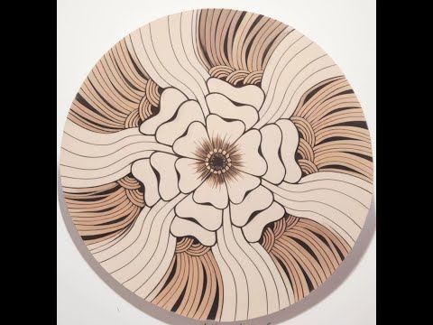 100-day Zentangle Challenge - 58 | Follow for more Zentangle