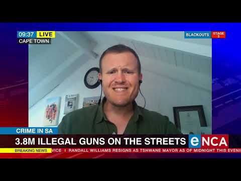 Crime In SA 3.8M illegal guns on the streets